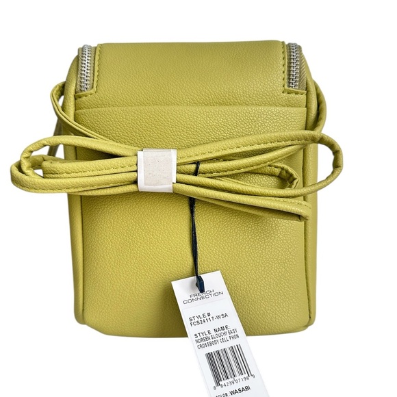 FRENCH CONNECTION Crossbody Handbag Purse Green Wasabi Women NWT $78 - Picture 7 of 14